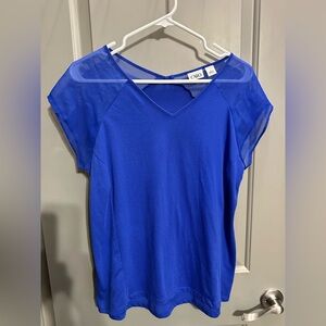 Cato Size S Royal Blue V-neck pullover EUC